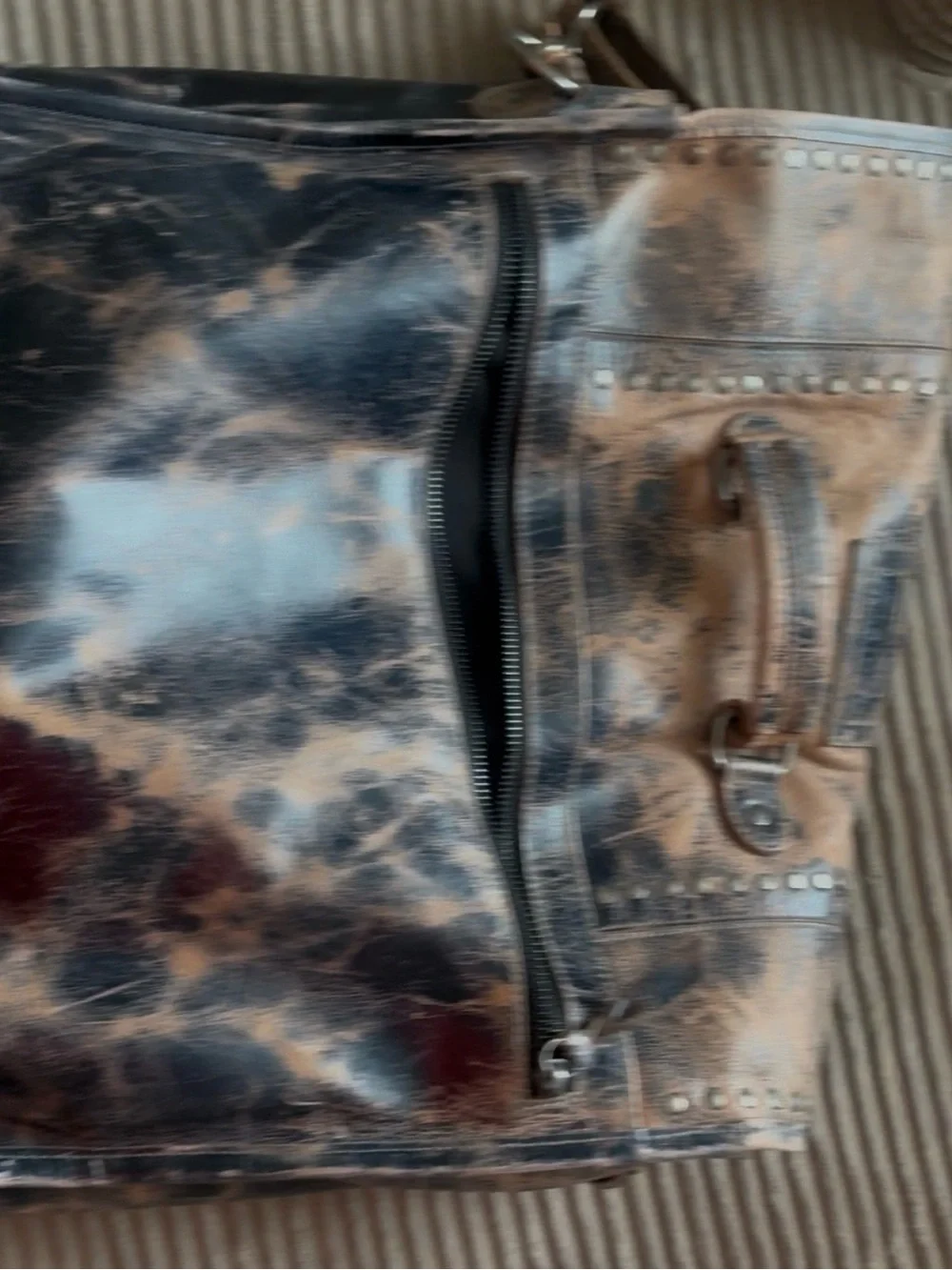 Bed Stu distressed black